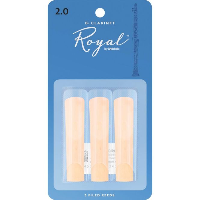Hovedbilde Royal RCB0320 fliser for Bb-Klarinett 2, 3 stk