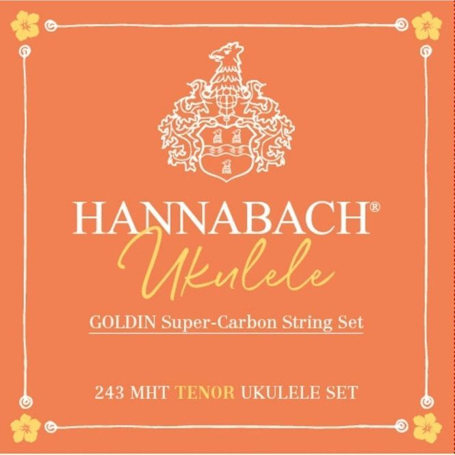 Hovedbilde Hannabach 243 MHT Ukulelestrenger Goldin Tenor