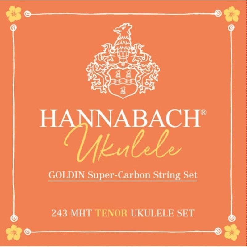 Hannabach 243 MHT Ukulelestrenger Goldin Tenor