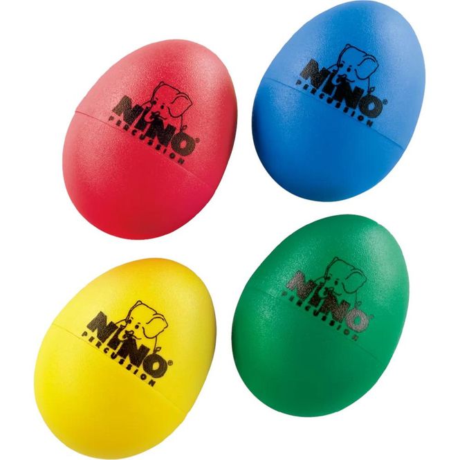 Hovedbilde Meinl Ninoset rytmeegg av plast, 4 stk, NINOSET540