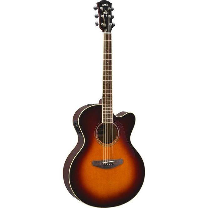 Hovedbilde Yamaha CPX600 elektro-akustisk gitar, old violin sunburst