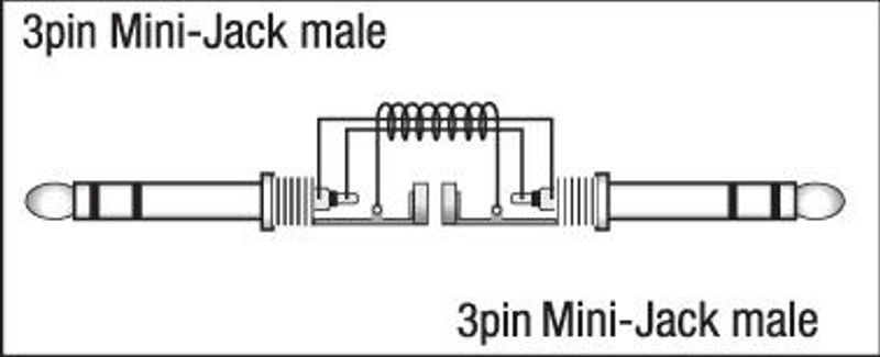 Mini Jack - Mini Jack - DAP FL453, 3 meter