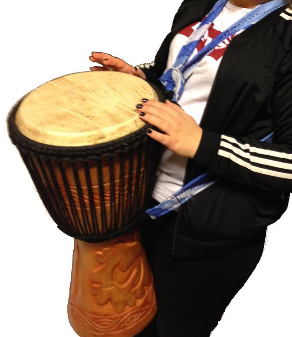 Hovedbilde Bæresele til djembe