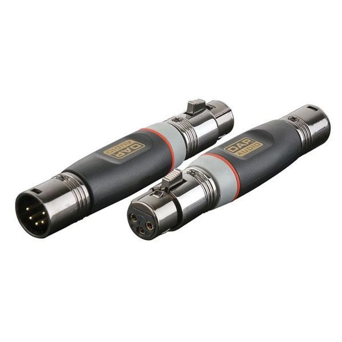 Hovedbilde DMX Adapter - DAP XGA29 - XLR/M 5p. > XLR/F 3p.