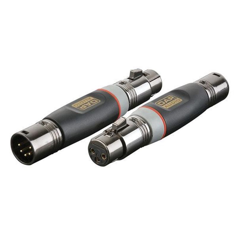 DMX Adapter - DAP XGA29 - XLR/M 5p. > XLR/F 3p.