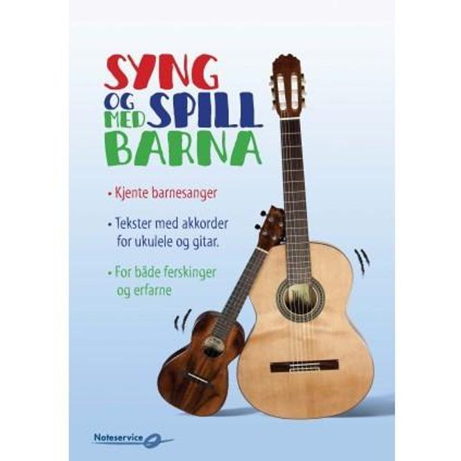 Hovedbilde Syng og spill med barna - Øivind Madsen