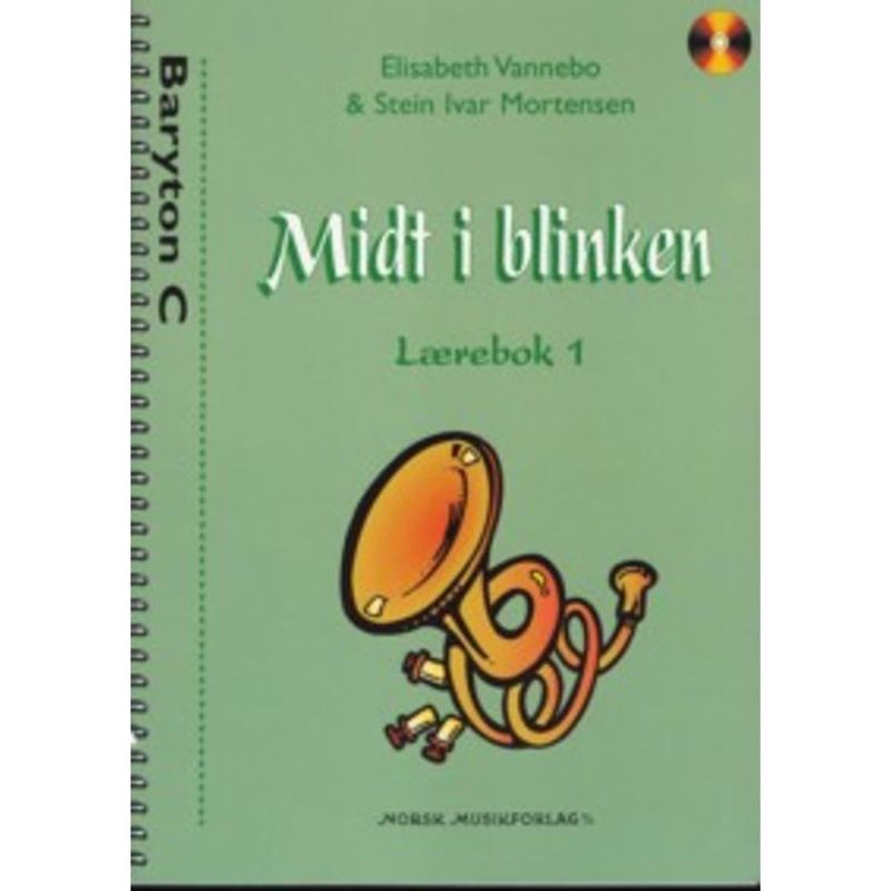 Midt i blinken Lærebok 1 Baryton C (F-nøkkel)