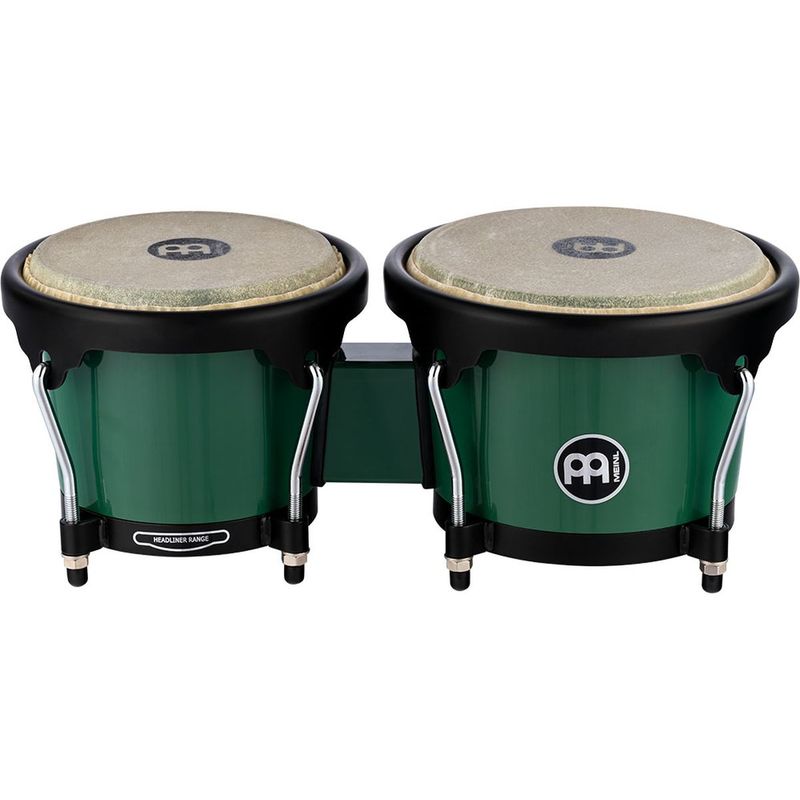 Meinl HB50FG Headliner Journey Bongotrommer, Forest Green