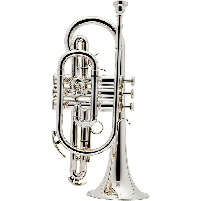 Hovedbilde Besson BE120-2-0 Prodige Kornett, forsølvet