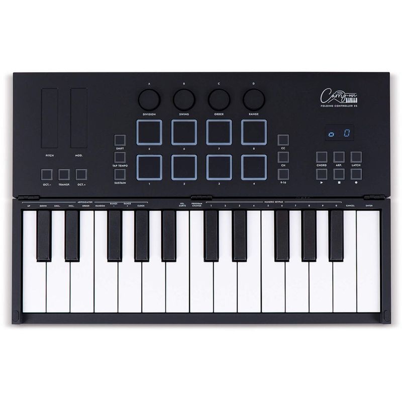 Carry-on FC25 Sammenleggbart midi-keyboard