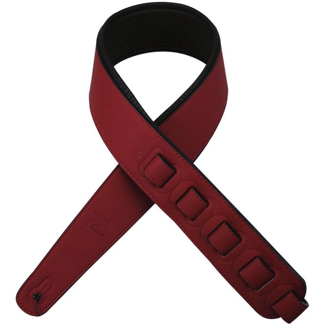 Hovedbilde Gitarreim Profile STB-RD Garment Leather Strap Rød