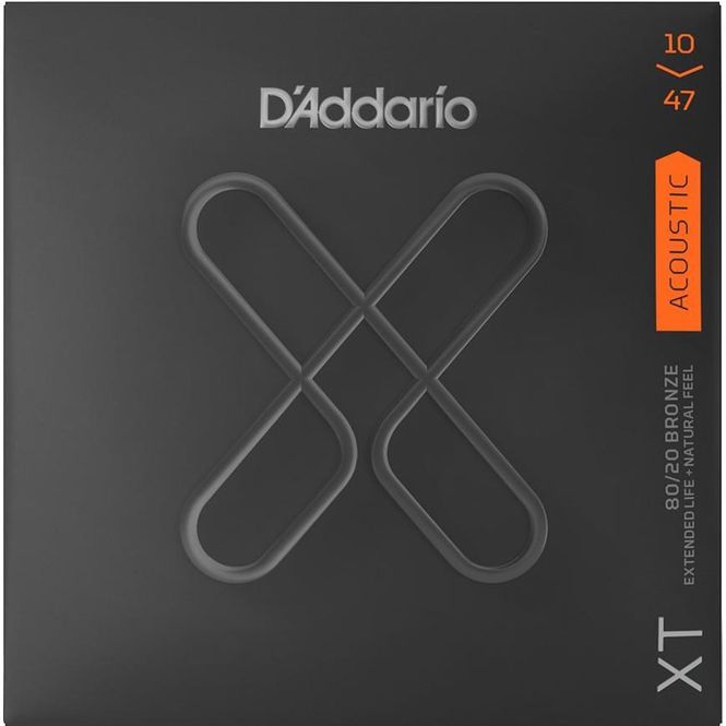 Hovedbilde D'Addario XTABR1047 akustiske gitarstrenger Bronze, Extra Light