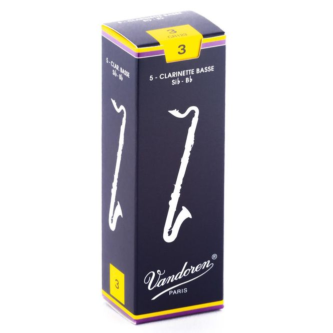 Hovedbilde Vandoren V5 Traditional fliser til bassklarinett 3 (CR123)