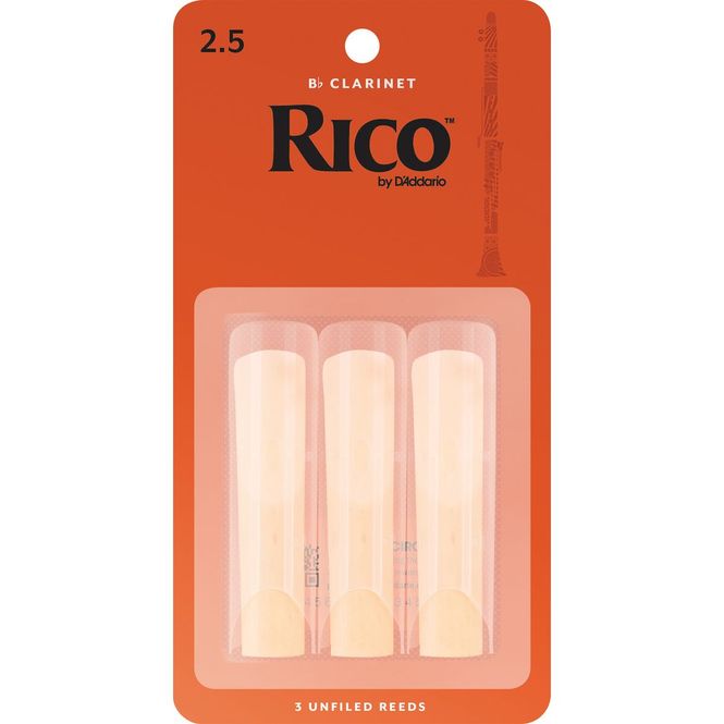 Hovedbilde Rico RCA0325 fliser for Bb-klarinett 2.5, 3 stk
