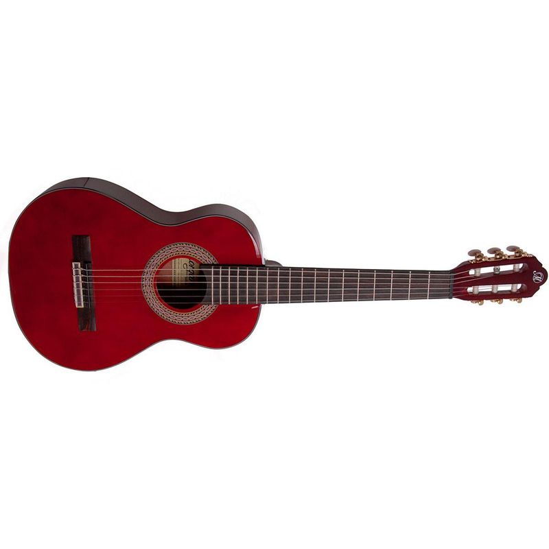 Klassisk gitar Morgan CG 10 3/4 WR, Vinrød 3/4 størrelse