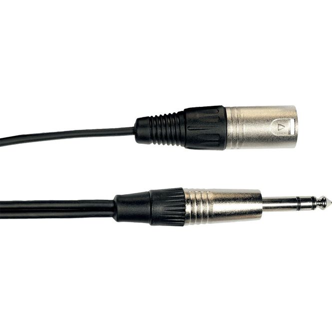 Hovedbilde Yellow Cable K14-1 - Jack stereo hann til XLR hann kabel, 1m