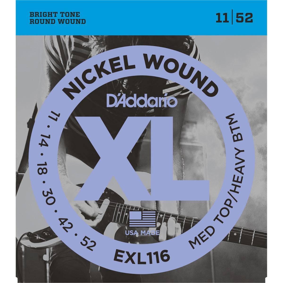 D'Addario EXL116 Elgitarstrenger, 011-052