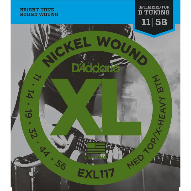 D'Addario EXL117 Elgitarstrenger, 011-056