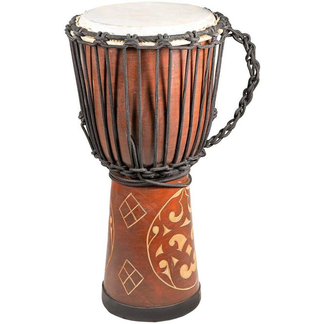 Hovedbilde Djembe av mahogni 50 cm, Maori