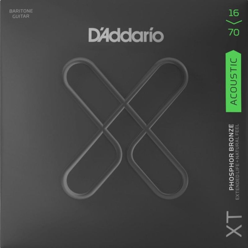 D'Addario XTAPB1670 Gitarstrenger Baritone Phosphor Bronze 16-70