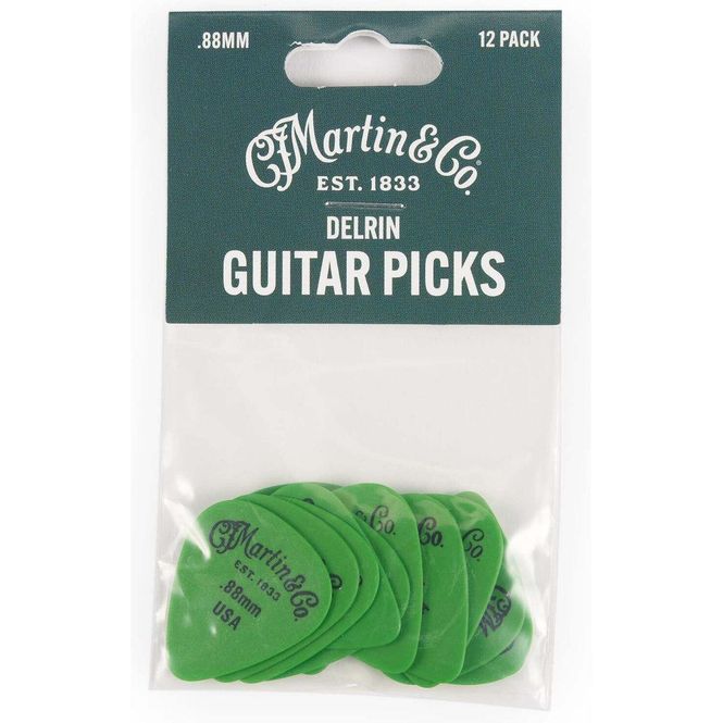 Hovedbilde Martin Guitar Pick Delrin .88mm, 12-pk