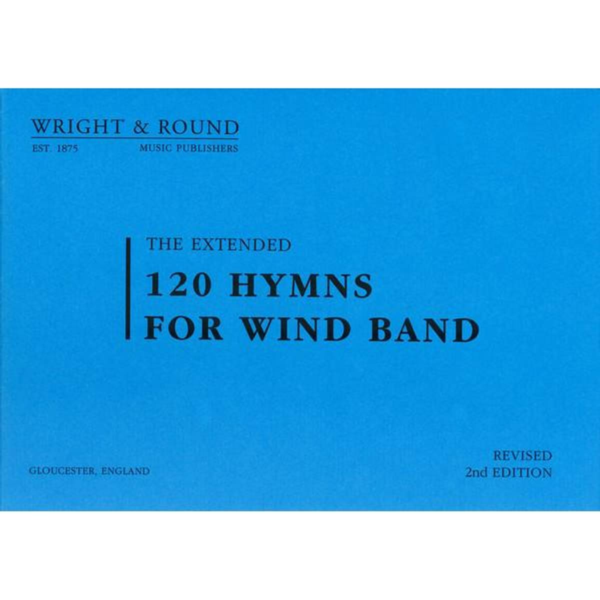 120 hymns for Wind band Basun A5 Standardformat