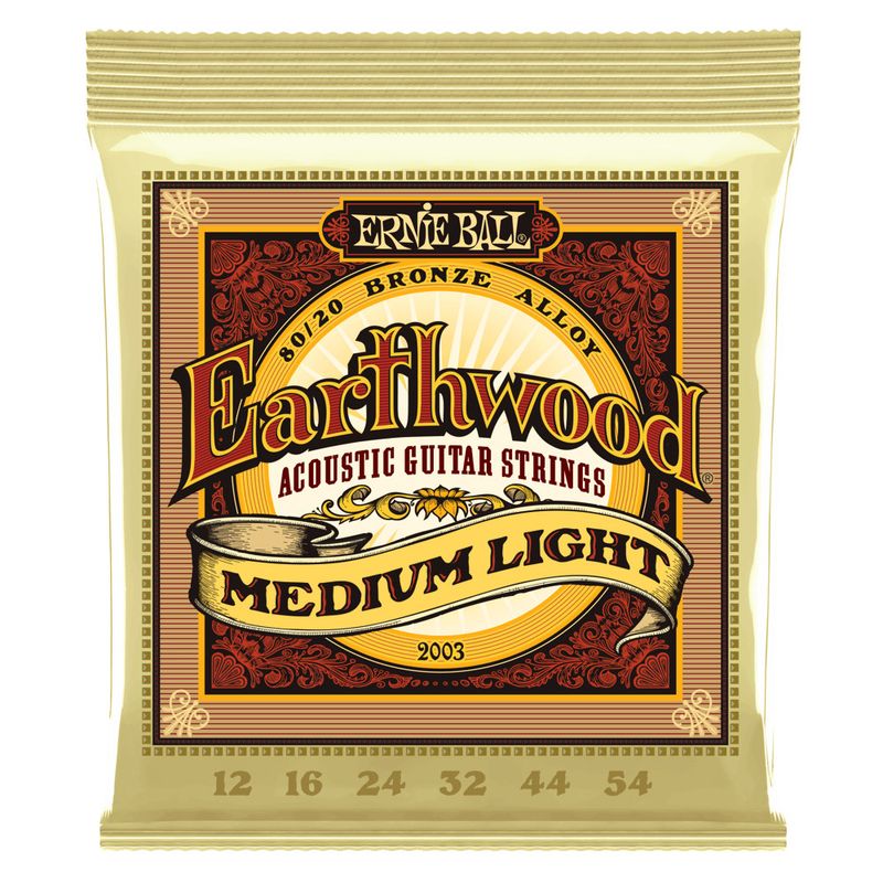 Ernie Ball Earthwood 2003 Medium Light 012-054
