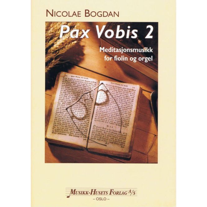 Hovedbilde Pax Vobis 2 - Meditasjonsmusikk for fiolin og orgel