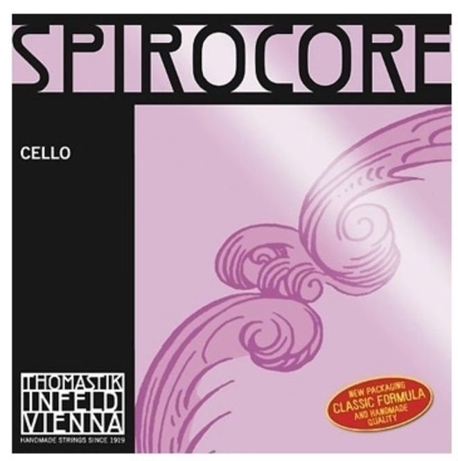 Hovedbilde Thomastik-Infeld Spirocore Cello enkeltstreng C 4/4 - Kromomspunnet, Medium