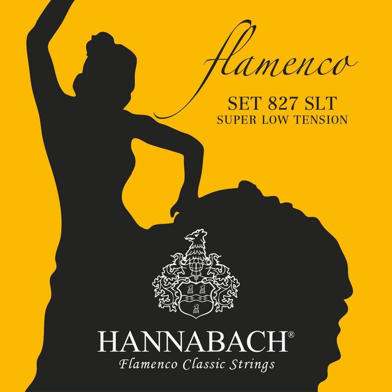 Hannabach 827 SLT Flamenco Strengesett klassisk gitar, Super Low Tension