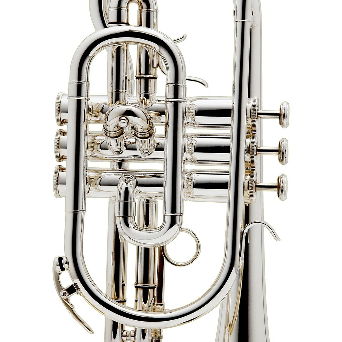 Besson BE928G-2-0 Sovereign Bb-kornett, forsølvet