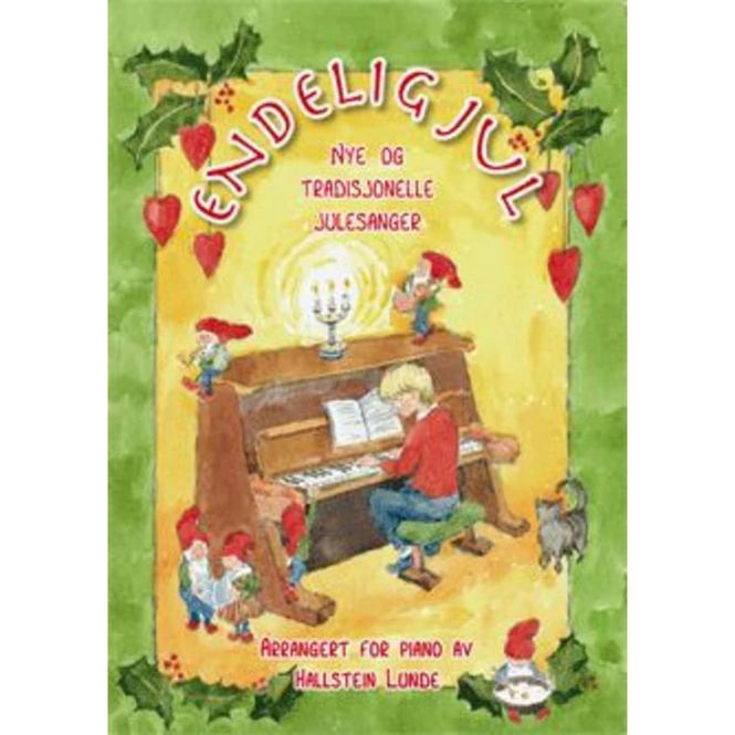 Hovedbilde Endelig Jul, Hallstein Lunde - Piano