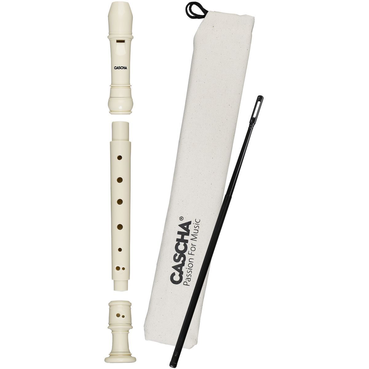 Cascha EH-3908 Blokkfløyte av plast, tyske grep