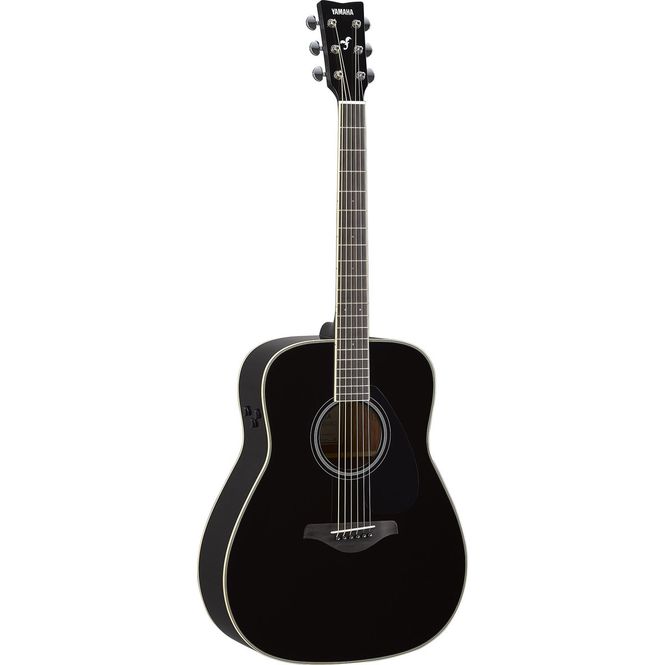 Hovedbilde Yamaha FG-TA TransAcoustic gitar dreadnought Svart