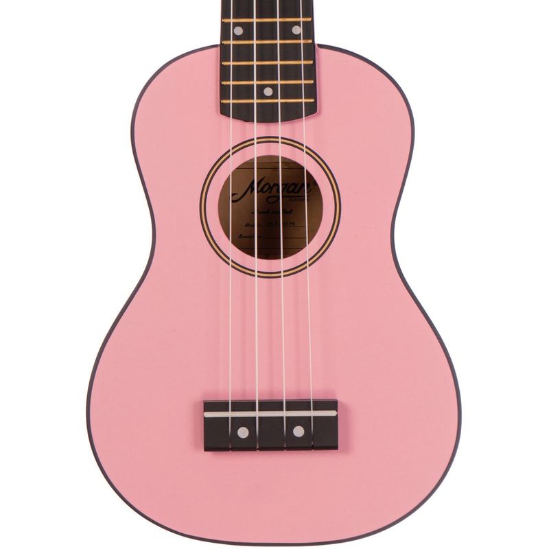Morgan Sopran Ukulele UK S 100 PK, rosa, m/bag