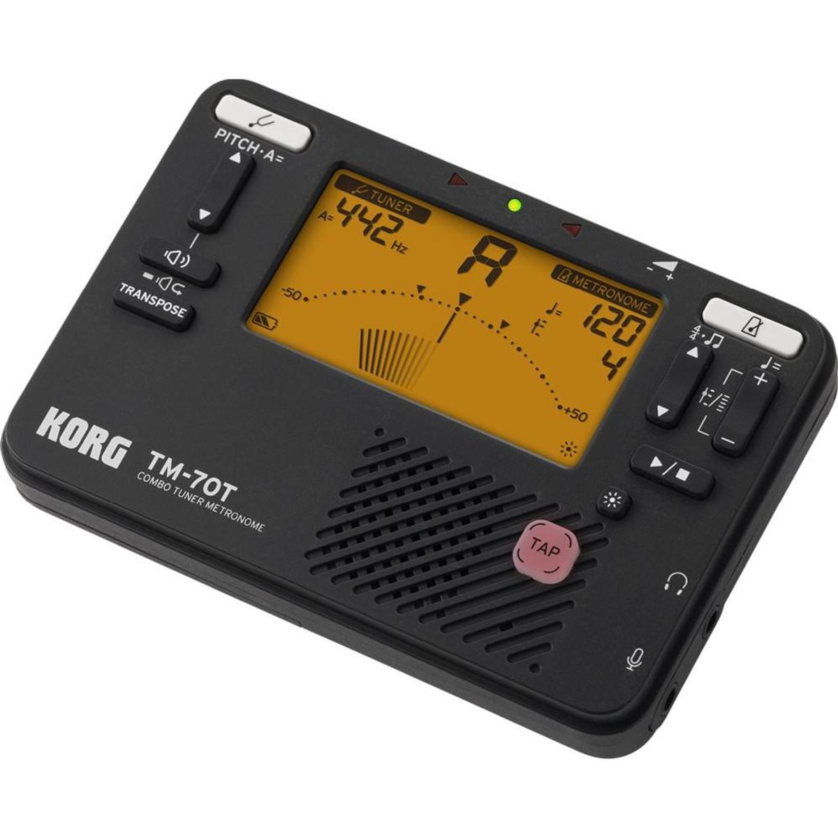 KORG TM70T-BK Tuner og metronom