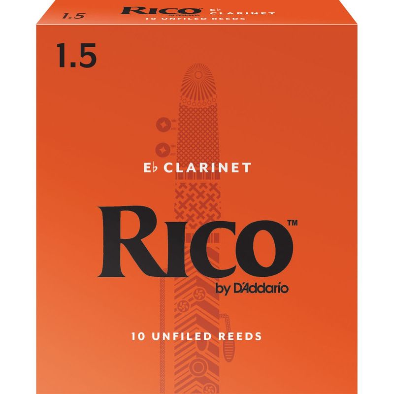 Rico RBA1015 fliser for Eb-Klarinett 1.5, 10 stk