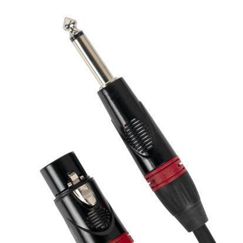 Mikrofonkabel XLR/F - Jack mono Pulse 3 mtr