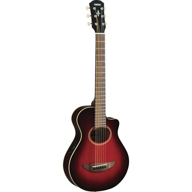 Hovedbilde Yamaha APXT2 Mini elektroakustisk gitar Dark Red Burst
