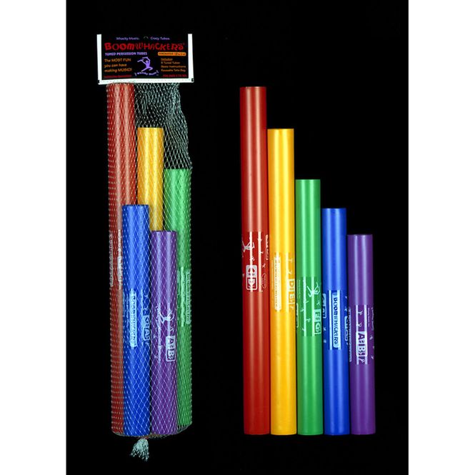 Hovedbilde Boomwhackers BW-CG - Kromatisk utvidelsessett, 5 toner