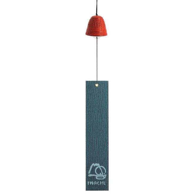 Hovedbilde Iwachu Furin Tsurigane Wind Chime 4,5 cm, Rød