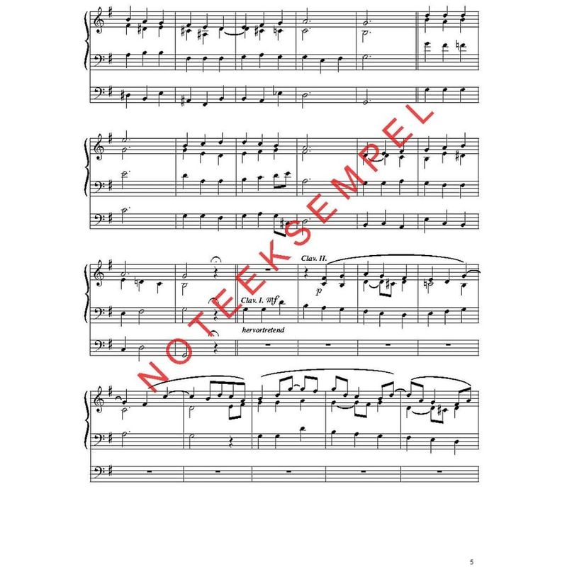 Festmusikk for orgel, hefte 6
