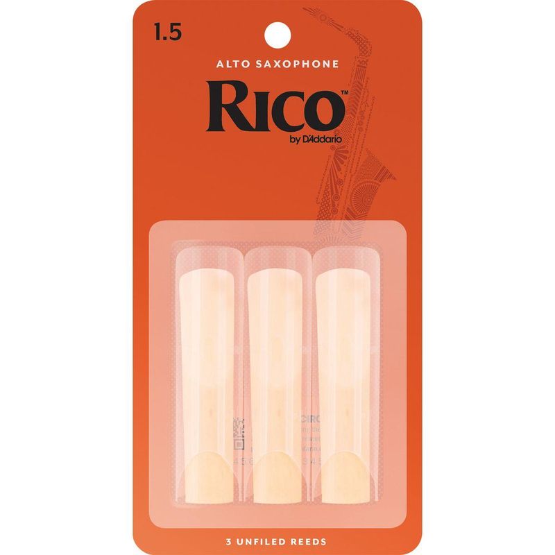 Rico RJA0315 fliser for alt-saksofon 1.5, 3 stk