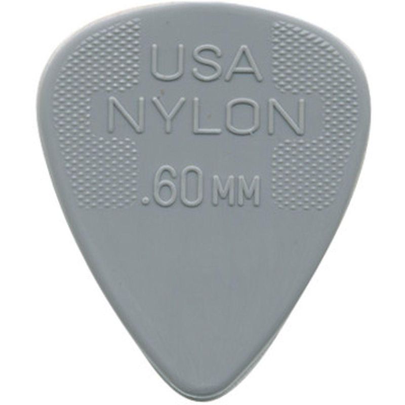Dunlop Nylon Standard 44R60 Plekter 0.60 72-pakning