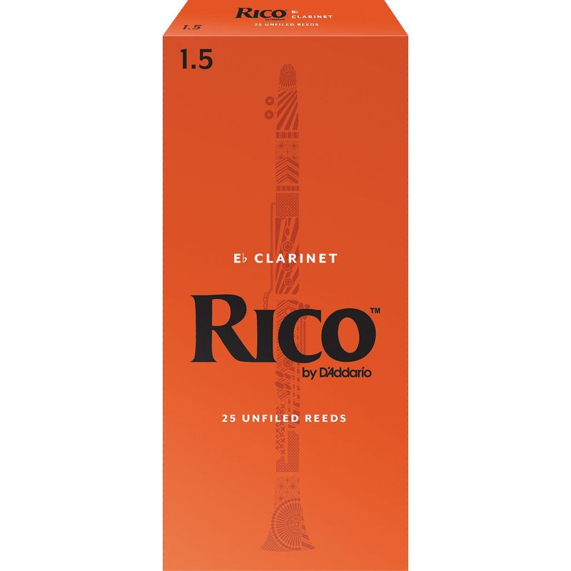 Rico RBA2515 fliser for Eb-Klarinett 1.5, 25 stk