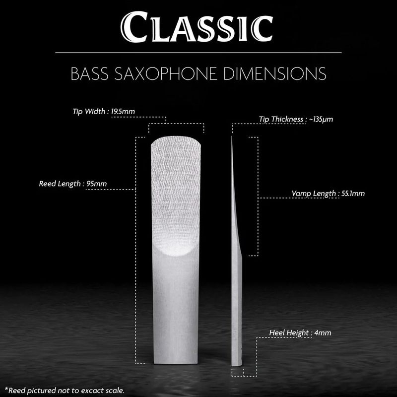 Légère Classic flis for bass-saksofon 3.00