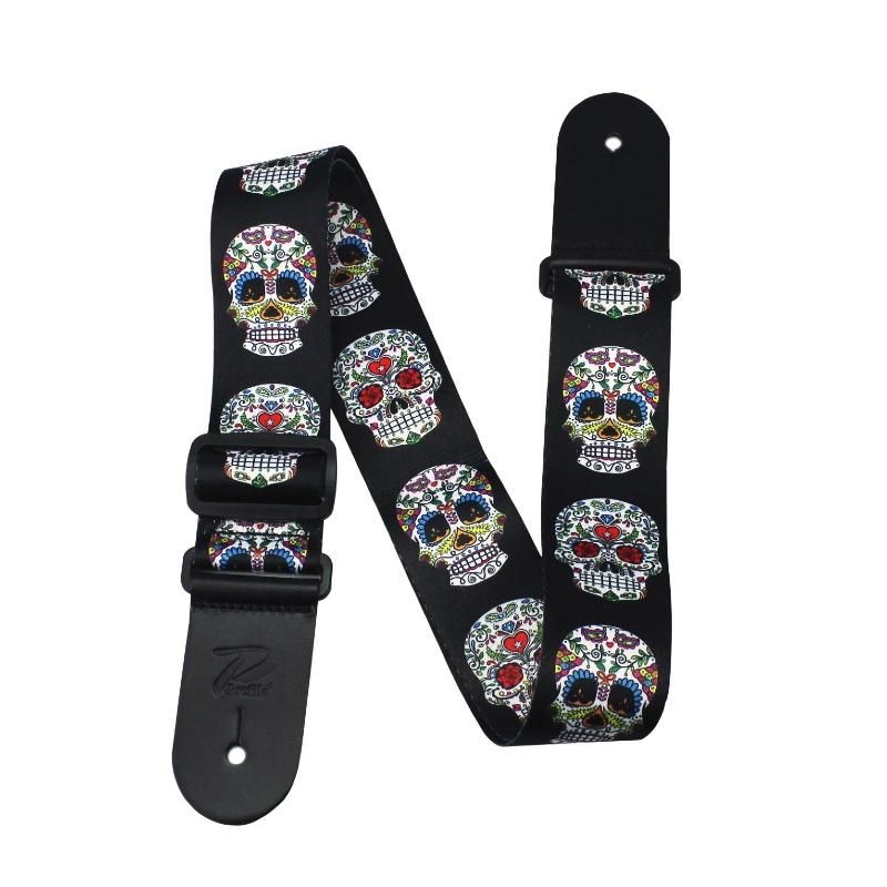 Gitarreim Profile TMS022 Poly Strap Mexican Skull