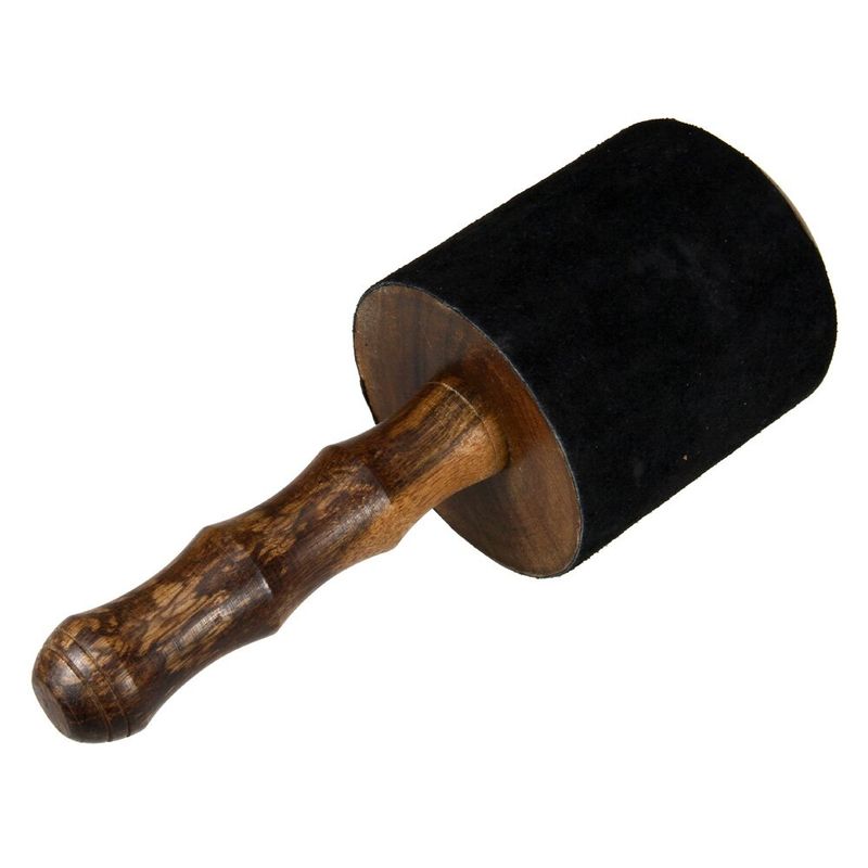 Kølle til syngeboller 24x9 cm Lær Svart, SCH-KS-7S