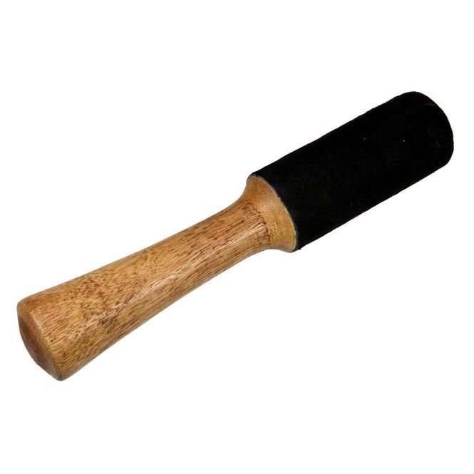 Hovedbilde Kølle til syngeboller 20x4 cm Lær Svart, SCH-KS-3S