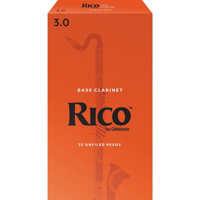 Hovedbilde Rico REA2530 fliser for Bass-klarinett 3, 25 stk